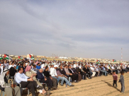 وفد من يافا يشارك في مهرجان النقب لإحياء ذكرى يوم الأرض